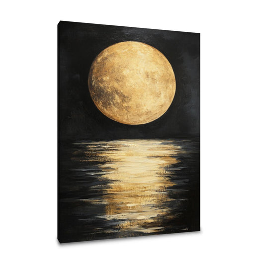 Moonlit Serenity Expression Canvas - Main Image