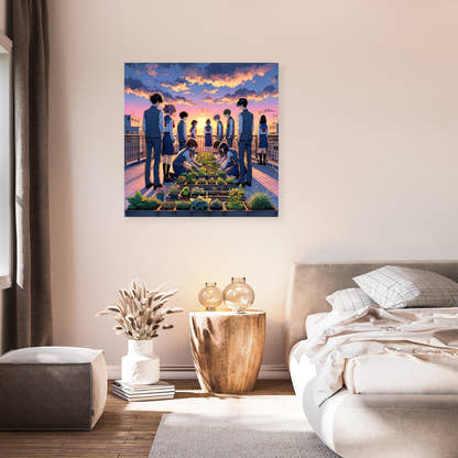 Rooftop Dreamscape Canvas - Secondary Image 7