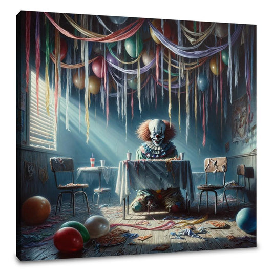 Haunted Party Room Canvas - Main Image