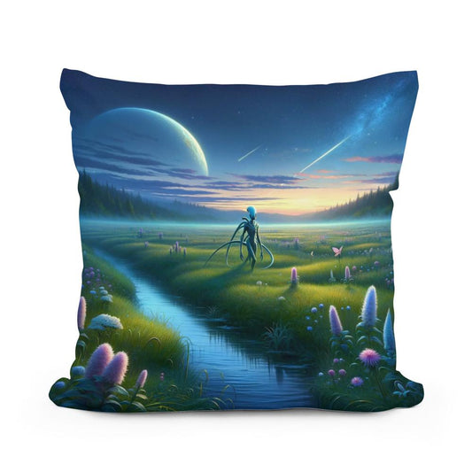 Twilight Encounter Cotton Cushion - Main Image