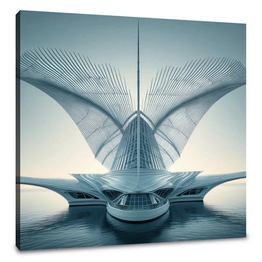 Milwaukee Art Wave Canvas - Main Image
