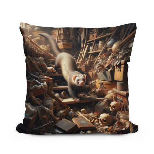 Attic Explorer Cotton Cushion - Main Image
