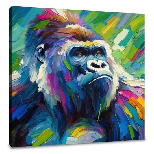 Vivid Gorilla Canvas - Main Image