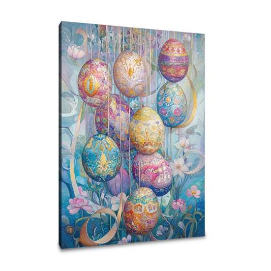 Cascading Easter Egg Canvas - Main Image