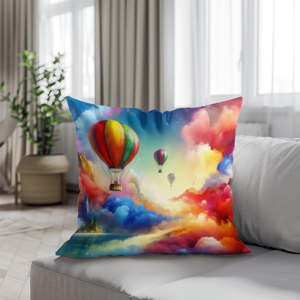 Whimsical Heights Cotton Cushion - Secondary Image 4