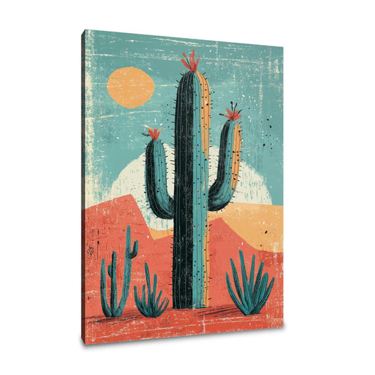 Cactus Serenade Canvas - Main Image