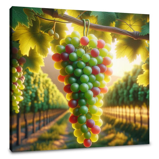 Golden Hour Grapes Canvas - Main Image