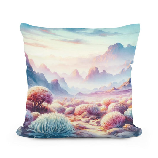 Socotra Dreamscape Cotton Pillow - Main Image