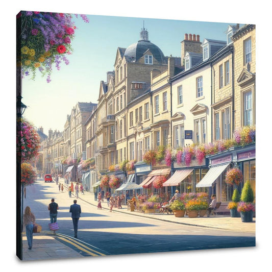 Spring on Montpellier Hill Canvas - Main Image