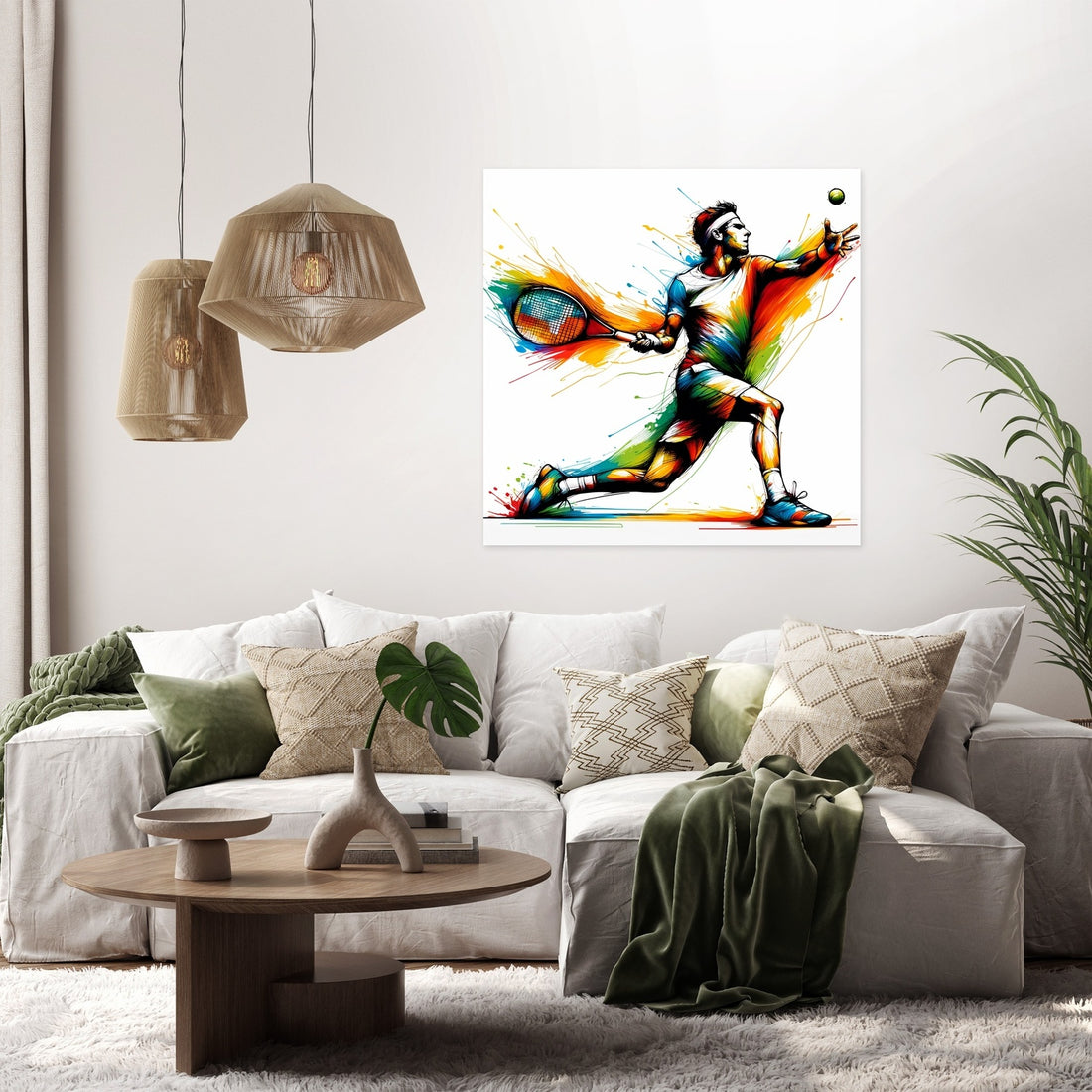 Backhand Brilliance Canvas - Secondary Image 2