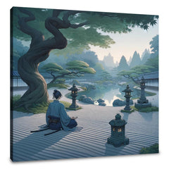 Samurai Serenity Canvas - Main Image