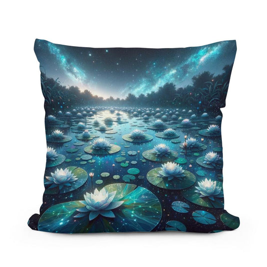 Stellar Pond Cotton Cushion - Main Image