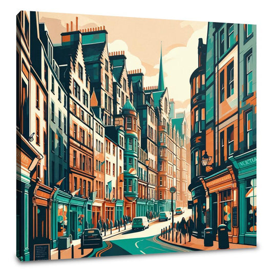 Victoria Street Harmony Canvas - Main Image