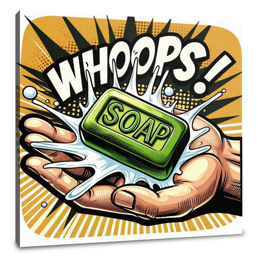 Soapy Slip Canvas - Main Image