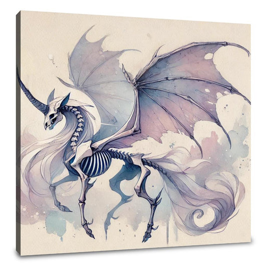 Ethereal Thestral Canvas - Main Image