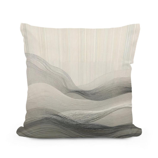 Minimalist Echoes Cotton Cushion - Main Image