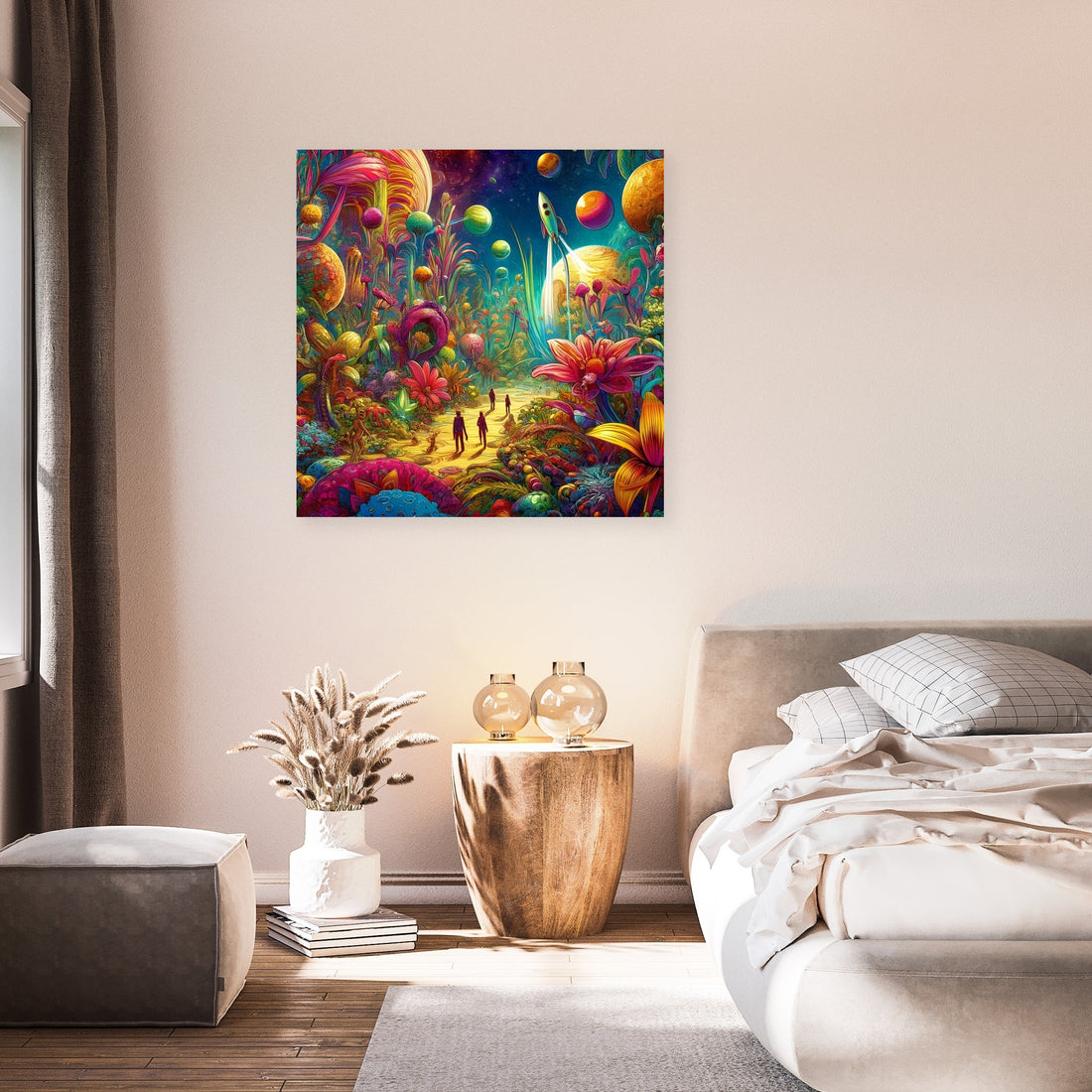 Extraterrestrial Eden Canvas - Secondary Image 7