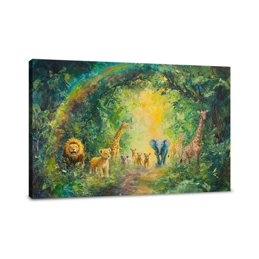 Jungle Playtime Canvas - Main Image