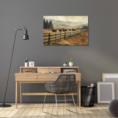 Highland Cows Canvas - Secondary Image 5