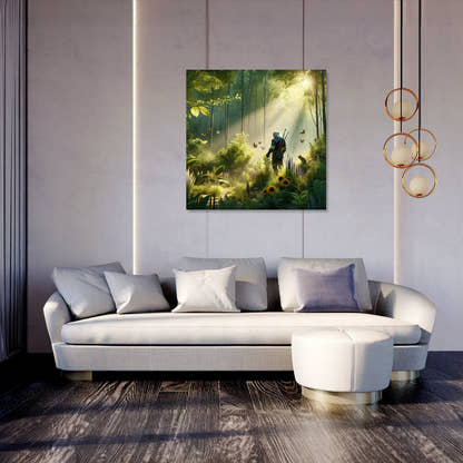 Whispering Forest Canvas - Secondary Image