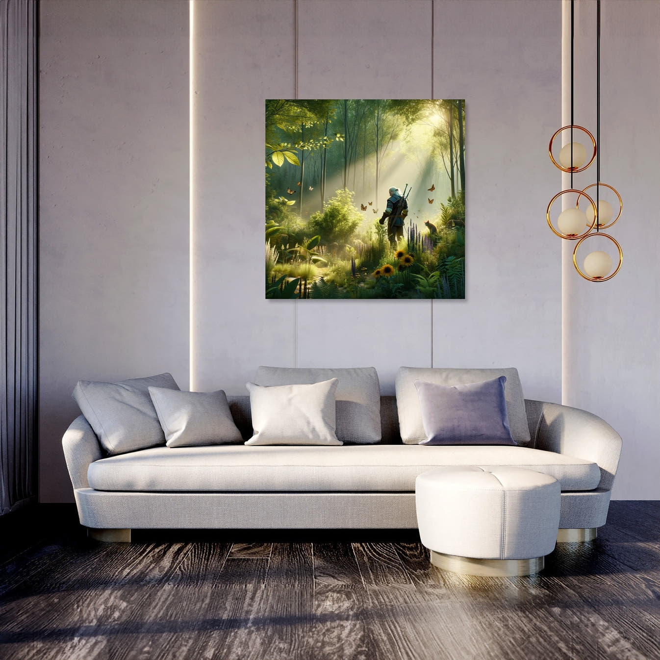 Whispering Forest Canvas - Secondary Image