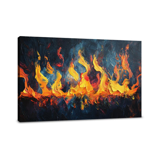 Dancing Flames Canvas - Main Image