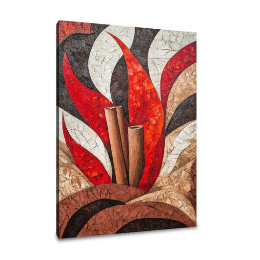 Geometric Spice Canvas - Main Image