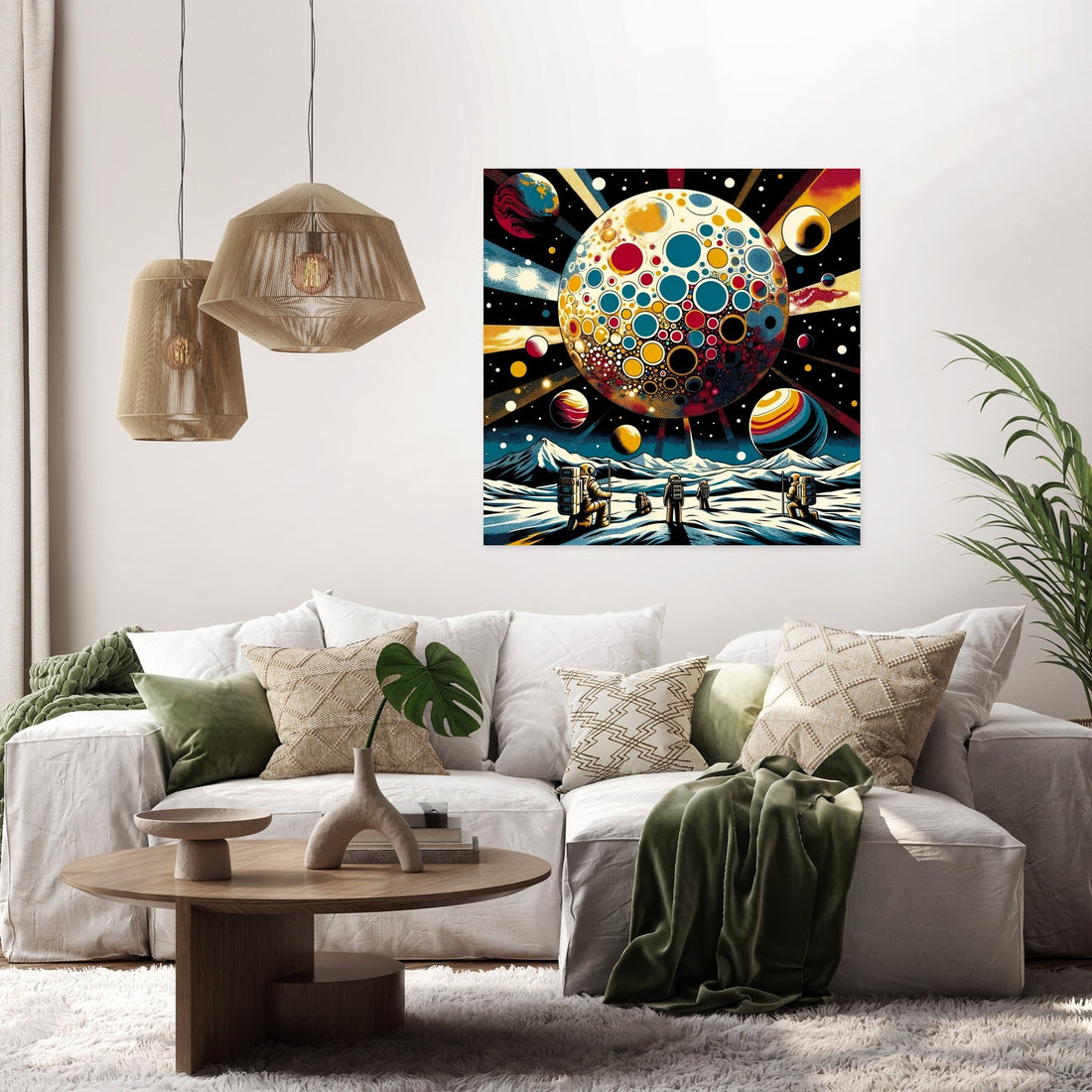 Cosmic Pop Exploration Canvas - Secondary Image 2