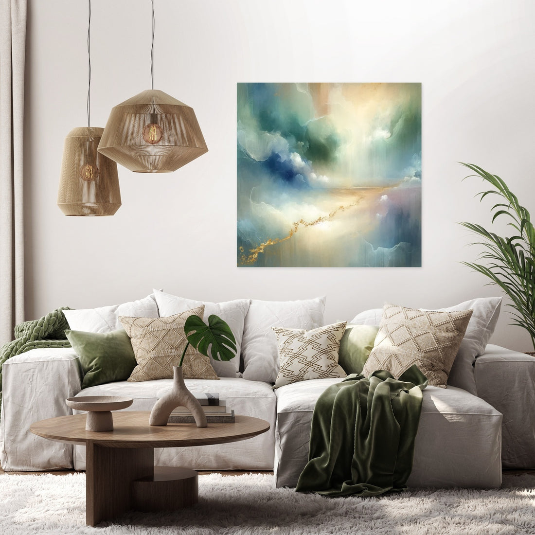 Ethereal Nature's Path Canvas - Secondary Image 2