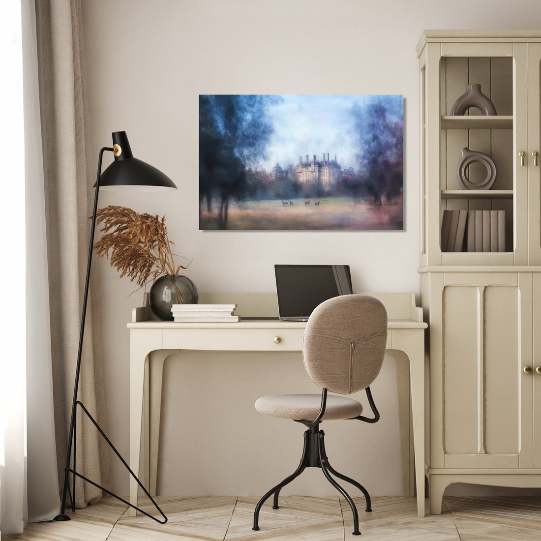 Wollaton Hall Twilight Canvas - Secondary Image 4