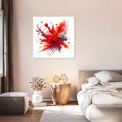 Red Passion Canvas - Secondary Image 7