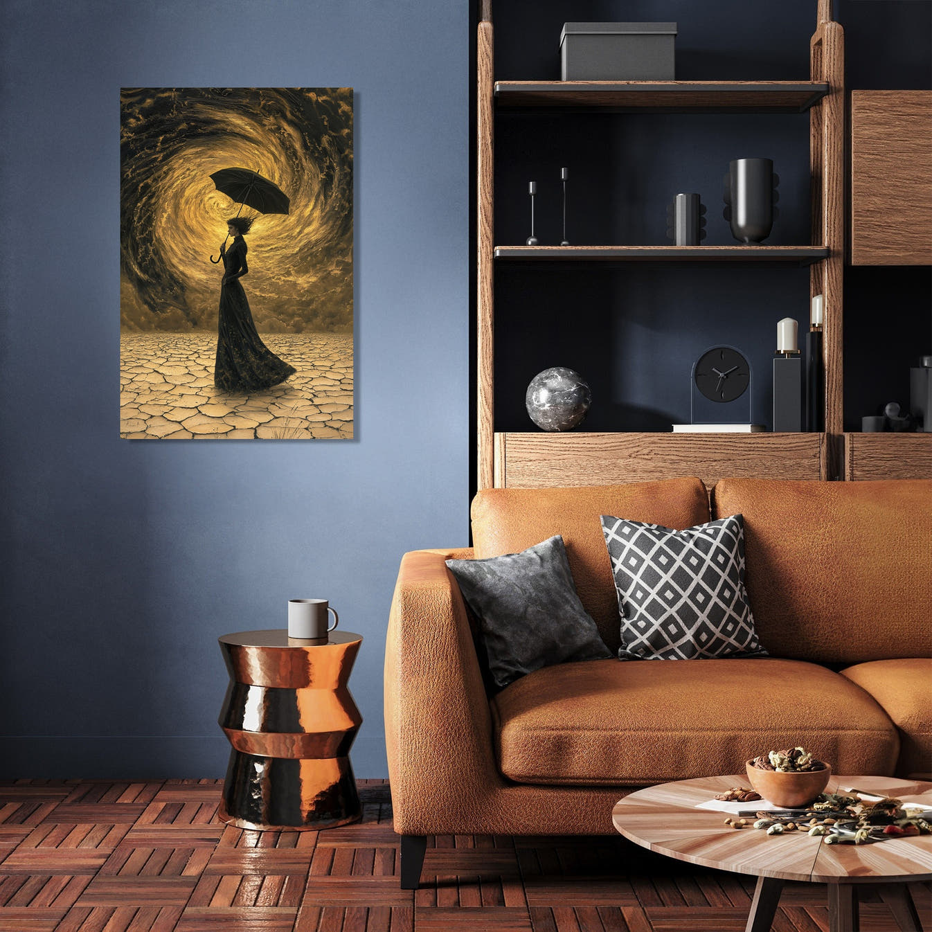 Umbrella's Reverie Canvas - Secondary Image 3
