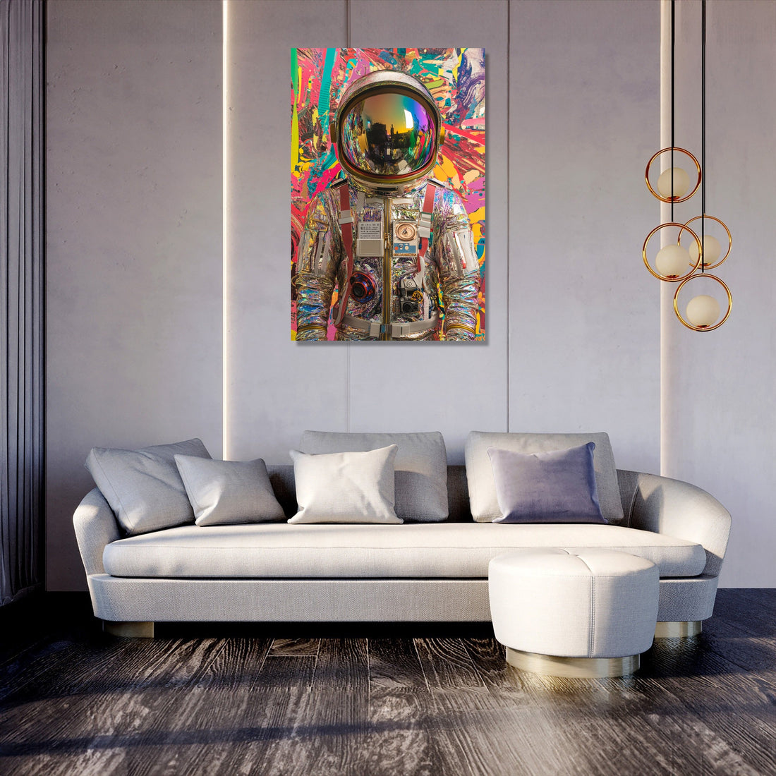 Galactic Voyager Canvas - Secondary Image