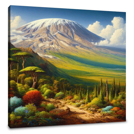 Kilimanjaro Ecosystem Canvas - Main Image
