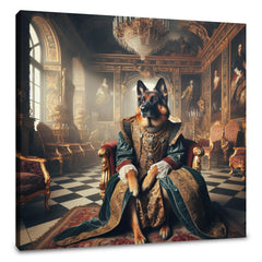 Baroque Royal Shepherd Throne Canvas - Main Image