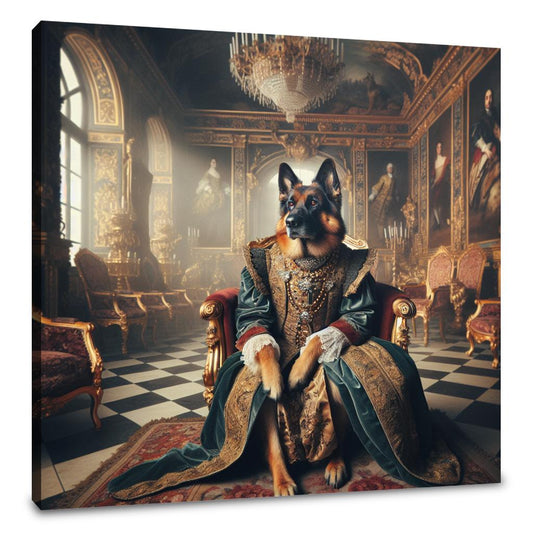 Baroque Royal Shepherd Throne Canvas - Main Image