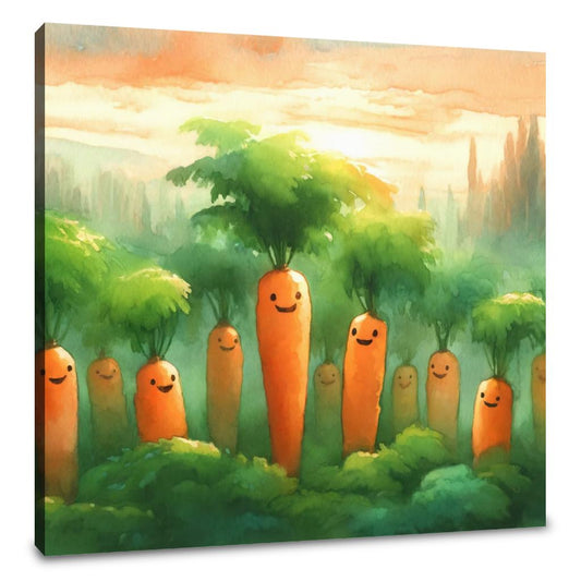 Carrot Symphony Canvas - Main Image