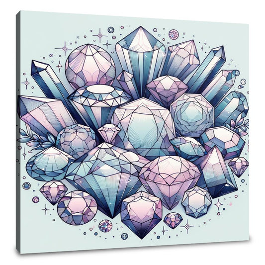 Mystic Gemstones Canvas - Main Image