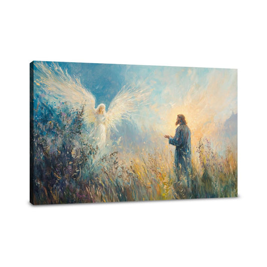 Saint David's Angelic Canvas - Main Image