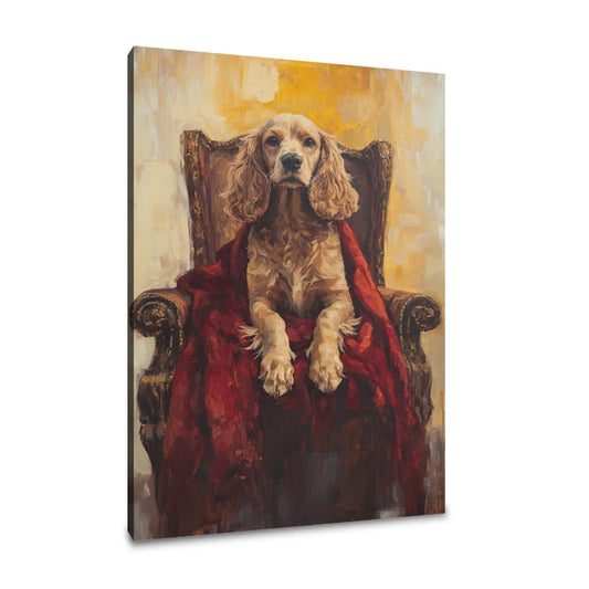 Noble Cocker Spaniel Canvas - Main Image