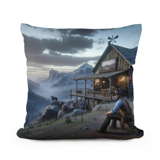 Mystic Horizon Cotton Cushion - Main Image