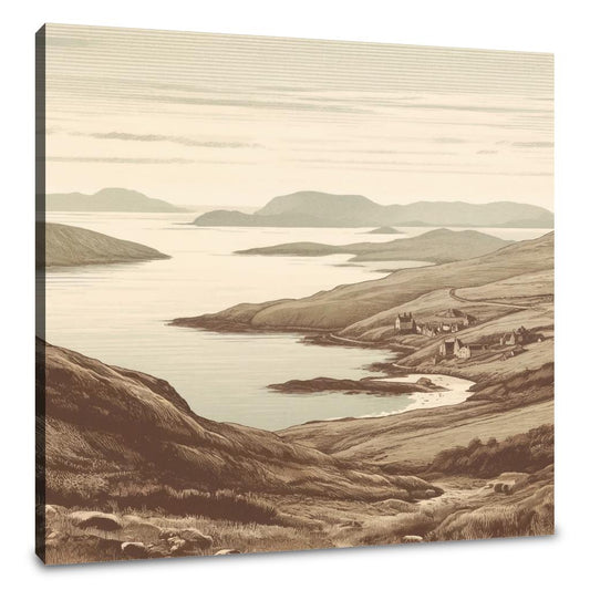 Shetland Serenity Canvas - Main Image