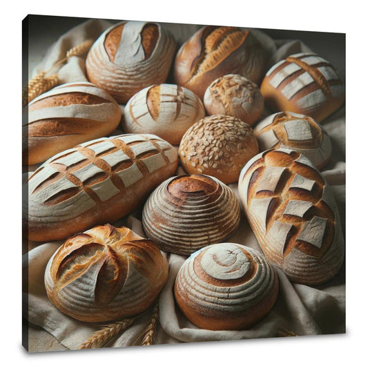 Artisan Bread Array Canvas - Main Image