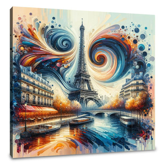 Paris Modern Wall Art Poster - Main Image