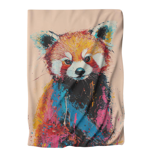 Red Panda Harmony Blanket - Main Image