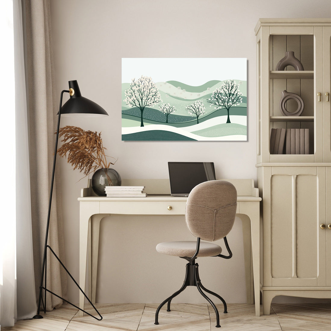 Blooming Trees Canvas - Secondary Image 4