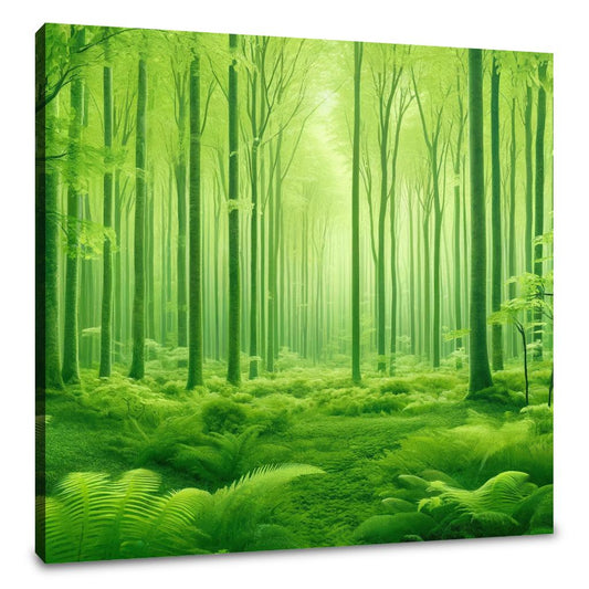 Lime Green Canopy Canvas - Main Image