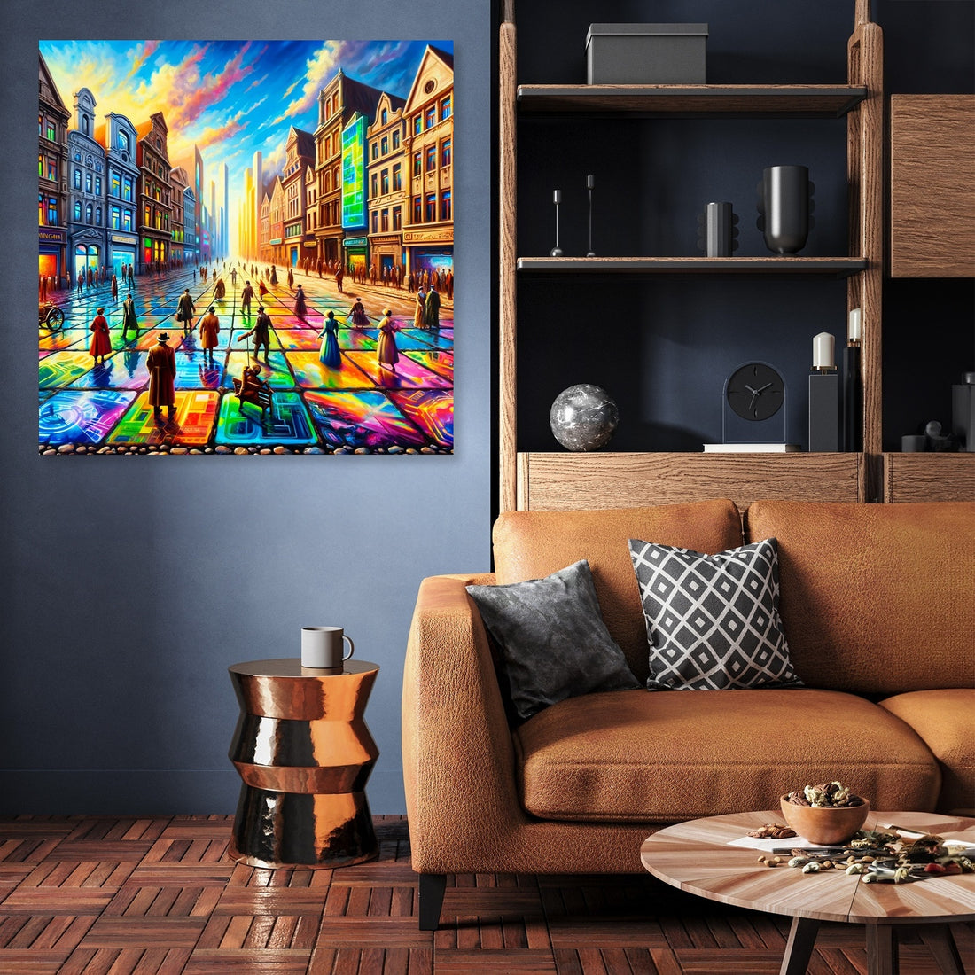 Timelines Converge Plaza Canvas - Secondary Image 3