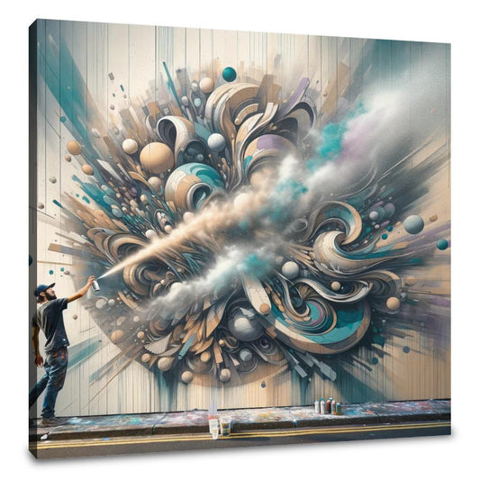 Serenade of the Spray Can Canvas - Main Image
