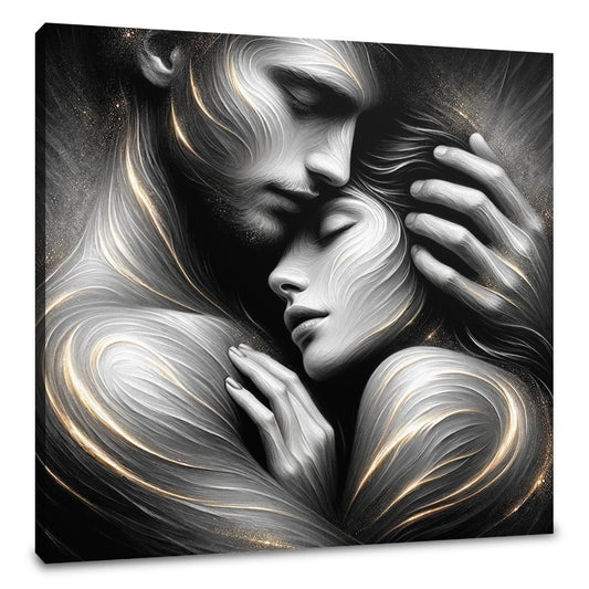 Embrace: Souls United in Love Canvas - Main Image